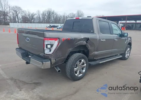 2022 Ford F-150 Lariat z USA, uszkodzony, nr VIN 1FTFW1E83NFA04982